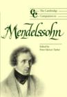 Cambridge Companion to Mendelssohn - eBook
