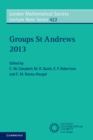 Groups St Andrews 2013 - Book