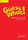 Guess What! Levels 1-2 Teacher's Resource and Tests CD-ROM British English - Book