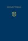 Statutes and Ordinances of the University of Cambridge 2015 - Book