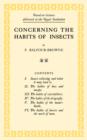 Concerning the Habits of Insects - Book