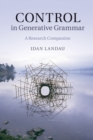 Control in Generative Grammar : A Research Companion - Book