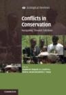 Conflicts in Conservation : Navigating Towards Solutions - Book