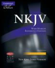 NKJV Aquila Wide Margin Reference Bible, Black Calf Split Leather, Red-letter Text, NK744:XRM - Book