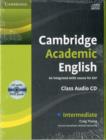 Cambridge Academic English B1+ Intermediate Class Audio CD and DVD Pack : An Integrated Skills Course for EAP - Book