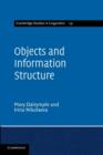 Objects and Information Structure - Book