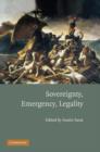 Sovereignty, Emergency, Legality - Book
