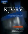 The KJV/RV Interlinear Bible, Black Calfskin Leather, RV655:X - Book