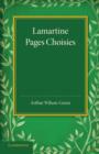 Lamartine : Pages Choisies - Book