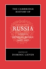 The Cambridge History of Russia: Volume 2, Imperial Russia, 1689-1917 - Book