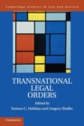 Transnational Legal Orders - Book