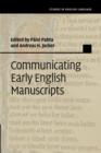 Communicating Early English Manuscripts - Book