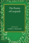 The Poems of Leopardi : With Introduction and Notes and a Verse-Translation in the Metres of the Original - Book