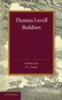 Thomas Lovell Beddoes : An Anthology - Book