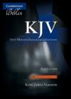 KJV Pitt Minion Reference Bible, Black Goatskin Leather, Red-letter Text, KJ446:XR - Book