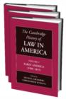 The Cambridge History of Law in America 3 Volume Paperback Set - Book