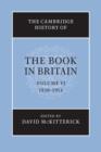 The Cambridge History of the Book in Britain: Volume 6, 1830-1914 - Book