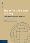 The WTO Case Law of 2009 : Legal and Economic Analysis - Book