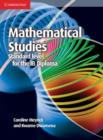 Mathematical Studies Standard Level for the IB Diploma Coursebook - Book