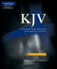 KJV Concord Wide Margin Reference Bible, Black Calf Split Leather, KJ764:XM - Book