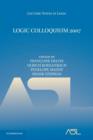 Logic Colloquium 2007 - Book