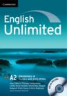 English Unlimited Elementary A Combo with DVD-ROMs (2) - Book