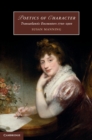 Poetics of Character : Transatlantic Encounters 1700-1900 - eBook