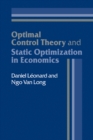 Optimal Control Theory and Static Optimization in Economics - eBook