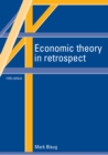 Economic Theory in Retrospect - eBook