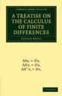 A Treatise on the Calculus of Finite Differences - Book