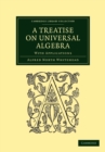 A Treatise on Universal Algebra : With Applications - Book