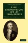 Essai philosophique sur les probabilites - Book