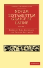 Novum Testamentum Graece et Latine - Book