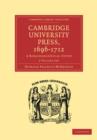 Cambridge University Press, 1696-1712 2 Volume Set : A Bibliographical Study - Book