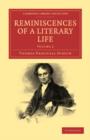 Reminiscences of a Literary Life - Book