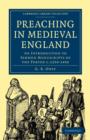 Preaching in Medieval England : An Introduction to Sermon Manuscripts of the Period c.1350-1450 - Book