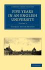 Five Years in an English University - Book