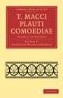 T. Macci Plauti Comoediae 2 Part Set - Book