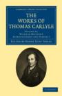 The Works of Thomas Carlyle: Volume 23, Wilhelm Meister’s Apprenticeship and Travels I - Book