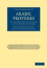 Arabic Proverbs : Or, The Manners and Customs of the Modern Egyptians - Book
