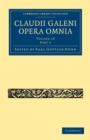 Claudii Galeni Opera Omnia - Book