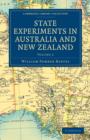 State Experiments in Australia and New Zealand - Book