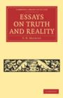 Essays on Truth and Reality - Book