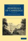 Memorials of Cambridge 3 Volume Set - Book
