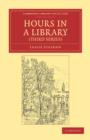 Hours in a Library (Third Series) - Book