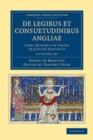 De legibus et consuetudinibus Angliae 6 Volume Set : Libri uinque in Varios Tractatus Distincti - Book