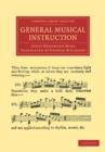 General Musical Instruction - Book