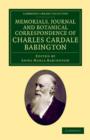 Memorials Journal and Botanical Correspondence of Charles Cardale Babington - Book