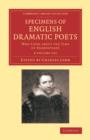 Specimens of English Dramatic Poets 2 Volume Set : Who Lived about the Time of Shakespeare - Book