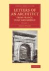 Letters of an Architect from France, Italy and Greece - Book